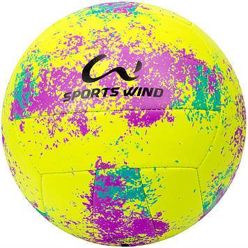 М'яч волейбол. кольор. фарба,2кольор. №1596