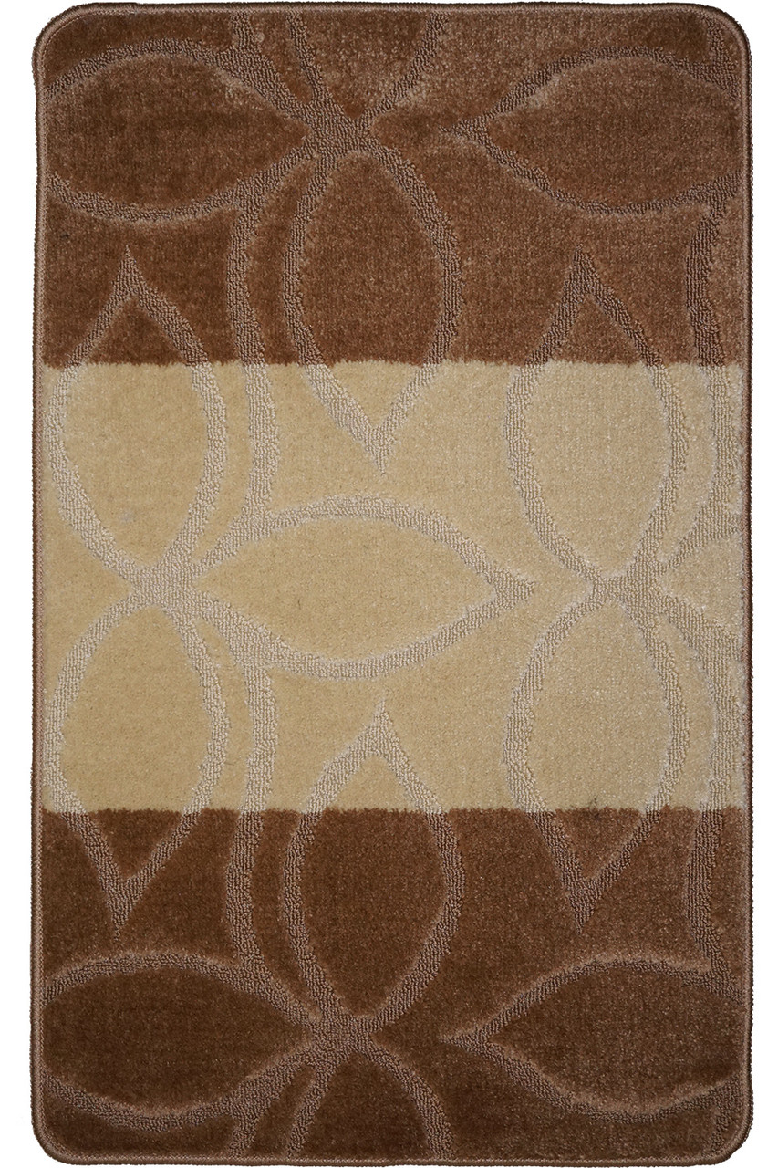 Килимок для ванної коричневий ERDEK L.Brown, 0.5х1.2 м