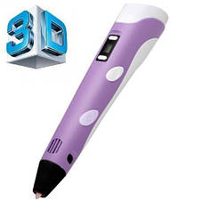 3D ручка з Led дисплеєм + 100 метрів різнобарвного пластику в комплекті YU227, фото 3