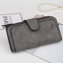 Жіночий гаманець Baellerry N2345 DARC GREY, портмоне колір темно-сірий. Оригінал YU227, фото 3