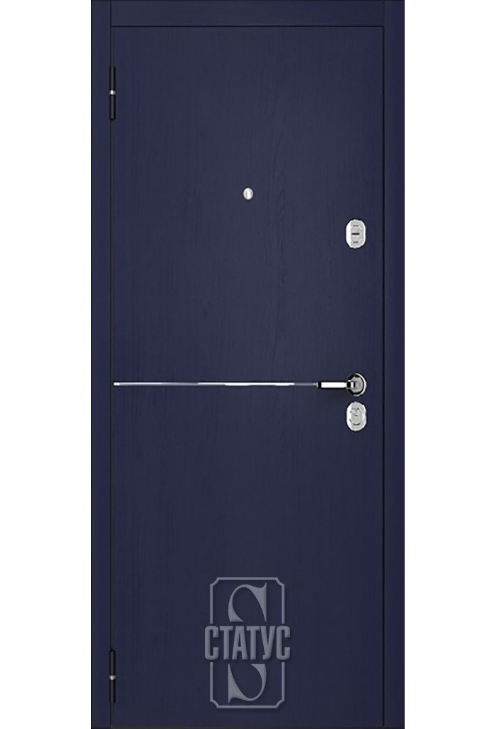 Вхідні двері серії Престиж антрацит винор з 2-х сторін