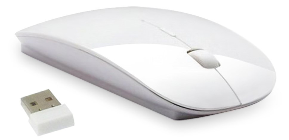 Бездротова комп'ютерна миша 2.4 G N:G132 біла YU227