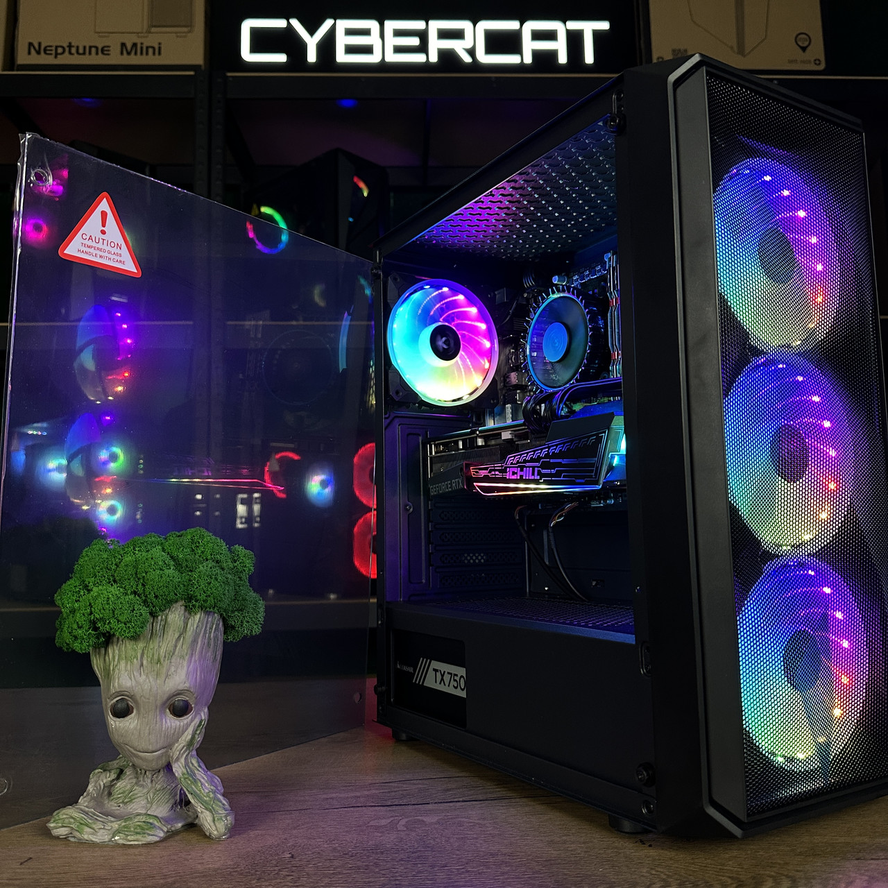 Божевільний! Core i3-12100F | NVIDIA RTX 3070 8Gb | Гарантія 3 Роки! Ігровий Компютер ПК від Магазин CyberCat