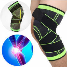 Наколінник Knee Support Спортивний бандаж колінного суглоба YU227, фото 2