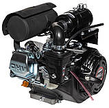 Двигун бензиновий Loncin LC168F-2H (6,5 к.с., шпонка 20 мм, євро 5), фото 3