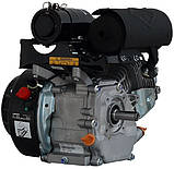 Двигун бензиновий Loncin LC168F-2H (6,5 к.с., шпонка 20 мм, євро 5), фото 4