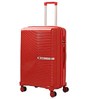 Валіза пластикова MCS V374 середня 65 см червона