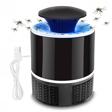 Лампа-пастка знищувач комарів та комах Mosquito Killer Lamp 5 ВТ USB YU227, фото 1