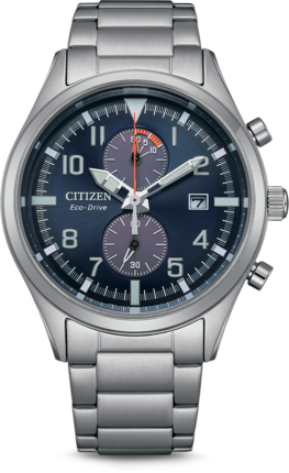 Чоловічий Годинник Citizen CA7028-81L Eco-Drive Chronograph Titanium