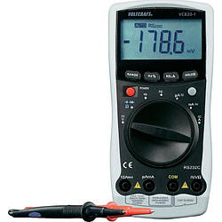 Цифровий мультиметр c RS232 Voltcraft VC820-1 (600В, 10А, 10МОм, 100мкФ, 10МГц) Німеччина