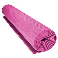 Коврик PVC для йоги и фитнеса 1.73x0.61м Розовый YU227