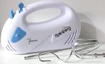Міксер ручний Rainberg RB-1002 300 Вт Білий YU227, фото 5