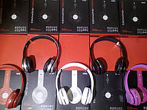 Бездротові навушники S460 Bluetooth silver з MP3 плеєром сріблясті YU227, фото 2