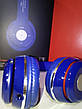 Бездротові навушники S460 Bluetooth blue з MP3 плеєром сині YU227, фото 4