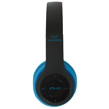 Бездротові навушники P47 Bluetooth, вбудований FM, MP3 YU227, фото 2