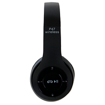 Бездротові навушники P47 Bluetooth, вбудований FM, MP3 YU227, фото 3