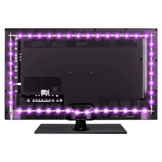 Світлодіодна стрічка 5050 RGB 2 м для фонової підсвічування телевізора YU227