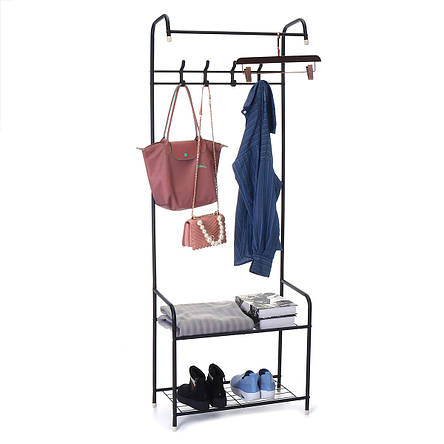 Вішалка для одягу 3в1 Hat Stand підлогова YU227, фото 1