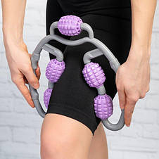 Антицелюлітний роликовий масажер Anti Cellulite Massage YU227, фото 4