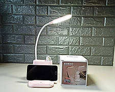 Led лампа з утримувачем для телефону multifunctional DESK LAMP YU227, фото 3