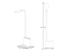 Led лампа з утримувачем для телефону multifunctional DESK LAMP YU227, фото 6