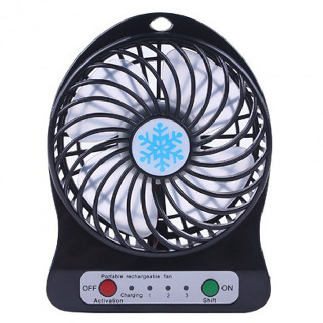 Міні-вентилятор Portable Fan Mini ченый YU227