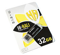 Накопитель USB, память  Флешка, Hi-Rali 32Gb, карта памяти  YU227