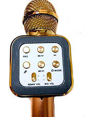 Караоке мікрофон wster WS-1818 Чорний чохол YU227, фото 5