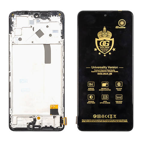 Дисплей XIAOMI Redmi Note 12 Pro (4G) (2022) (IPS) з чорним тачскрином та рамкою, фото 1