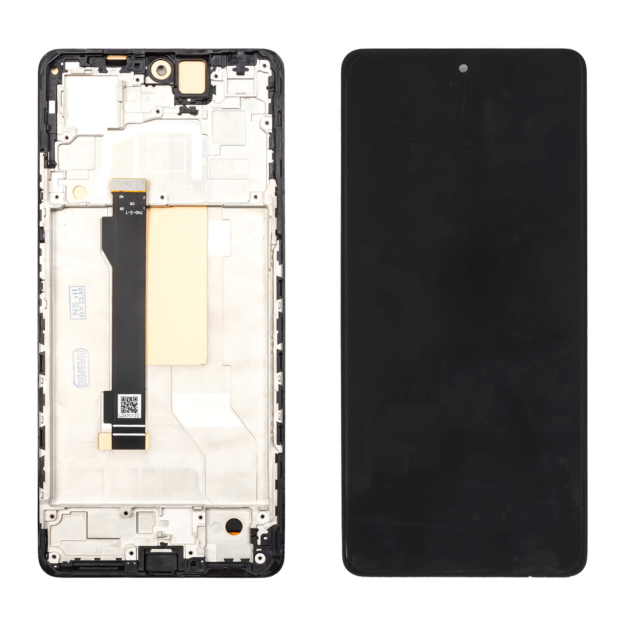 Дисплей XIAOMI Redmi Note 12 Pro (5G) (2022) (IPS) з чорним тачскрином та рамкою
