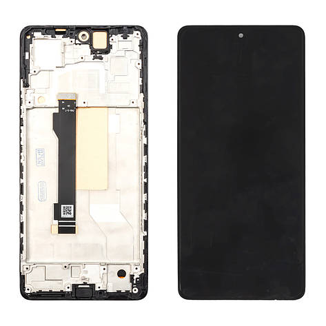 Дисплей XIAOMI Redmi Note 12 Pro (5G) (2022) (IPS) з чорним тачскрином та рамкою, фото 1
