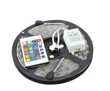 Світлодіодна стрічка RGB 2835 Led Strip 5 м YU227, фото 1