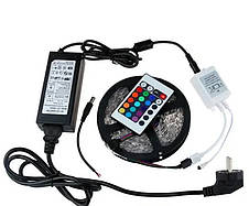Світлодіодна стрічка RGB 2835 Led Strip 5 м YU227, фото 2