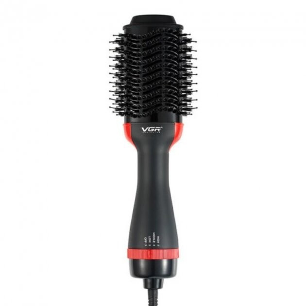 Фен Щетка для Волосся One Step Hair Dryer and Styler 3в1 / VGR V416 Чорний 1000 Вт, фото 1