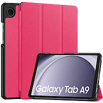 Чохол для Samsung Galaxy Tab A9 8.7" SM-X110, SM-X115 Slimline Portfolio Малиновий