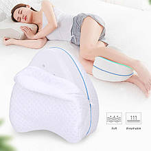 М'яка ортопедична подушка для ніг Contour Leg Pillowсо знімним чохлом YU227