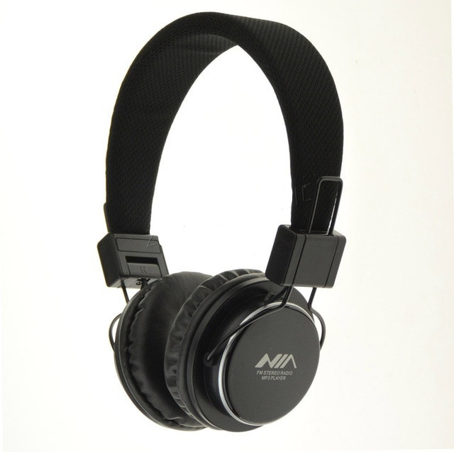 Навушники Ня MRH-8809S складаний мікро SD / FM / MP3 плеєр стерео гарнітура YU227