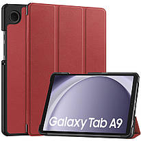 Чохол для Samsung Galaxy Tab A9 8.7" SM-X110, SM-X115 Slimline Portfolio Бордовий