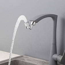 Насадка на кран Water поворотна головка на 720 градусів YU227, фото 4