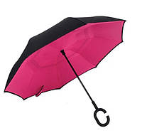 Мини-зонт в футляре Капсула Черный  YU227