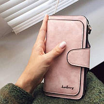 Жіночий гаманець Baellerry Forever N2345 Pink, портмоне колір пудра. Оригінал YU227, фото 5
