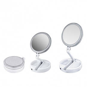 Косметичне дзеркало My Foldaway Mirror з підсвічуванням YU227, фото 4