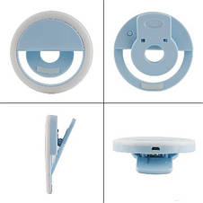 Селфі-кільце Protech Selfie Ring Light White (XJ-01WH) YU227, фото 3