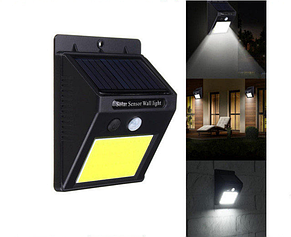 Світильник на сонячній батареї Solar Powered LED Wall Light без датчика руху YU227, фото 5