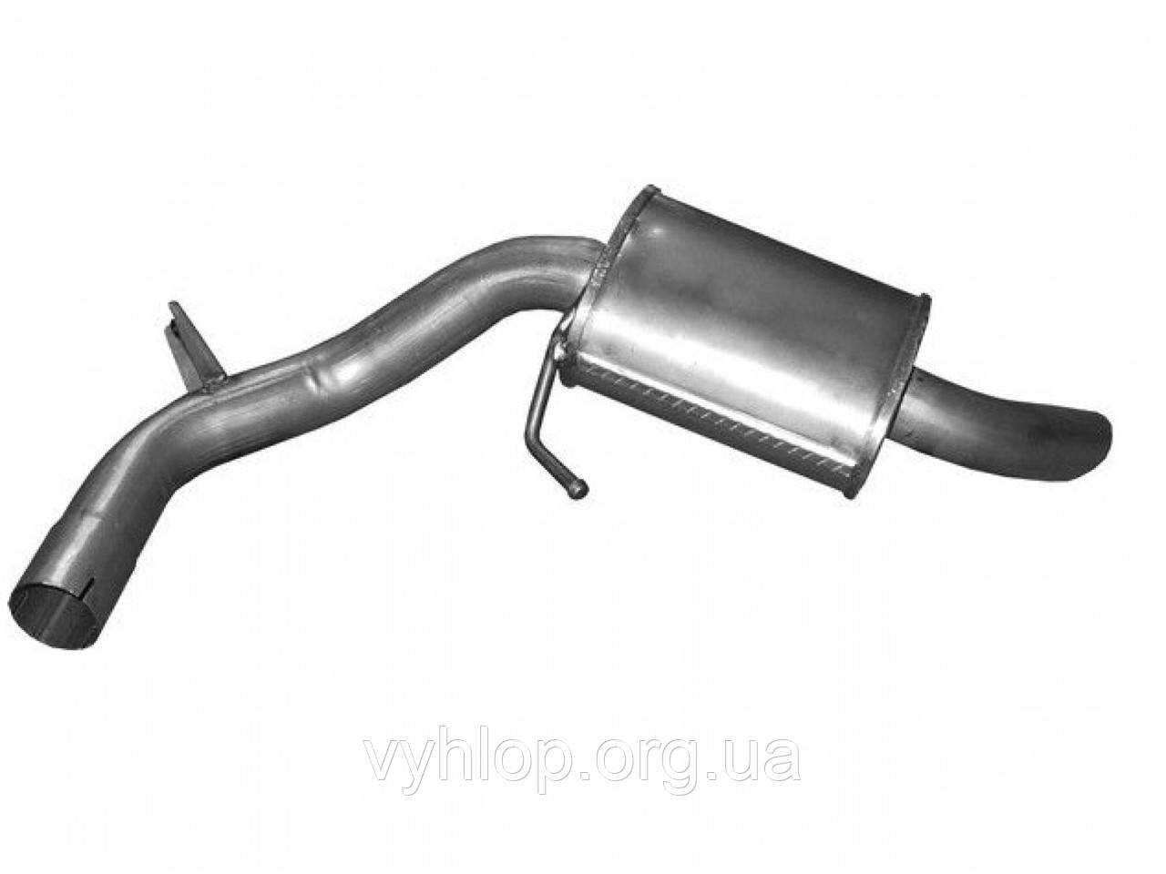 Глушитель БМВ Є81, E87 (BMW E81, E87) 118/120 2.0 D (03.103) Polmostrow алюмінізований