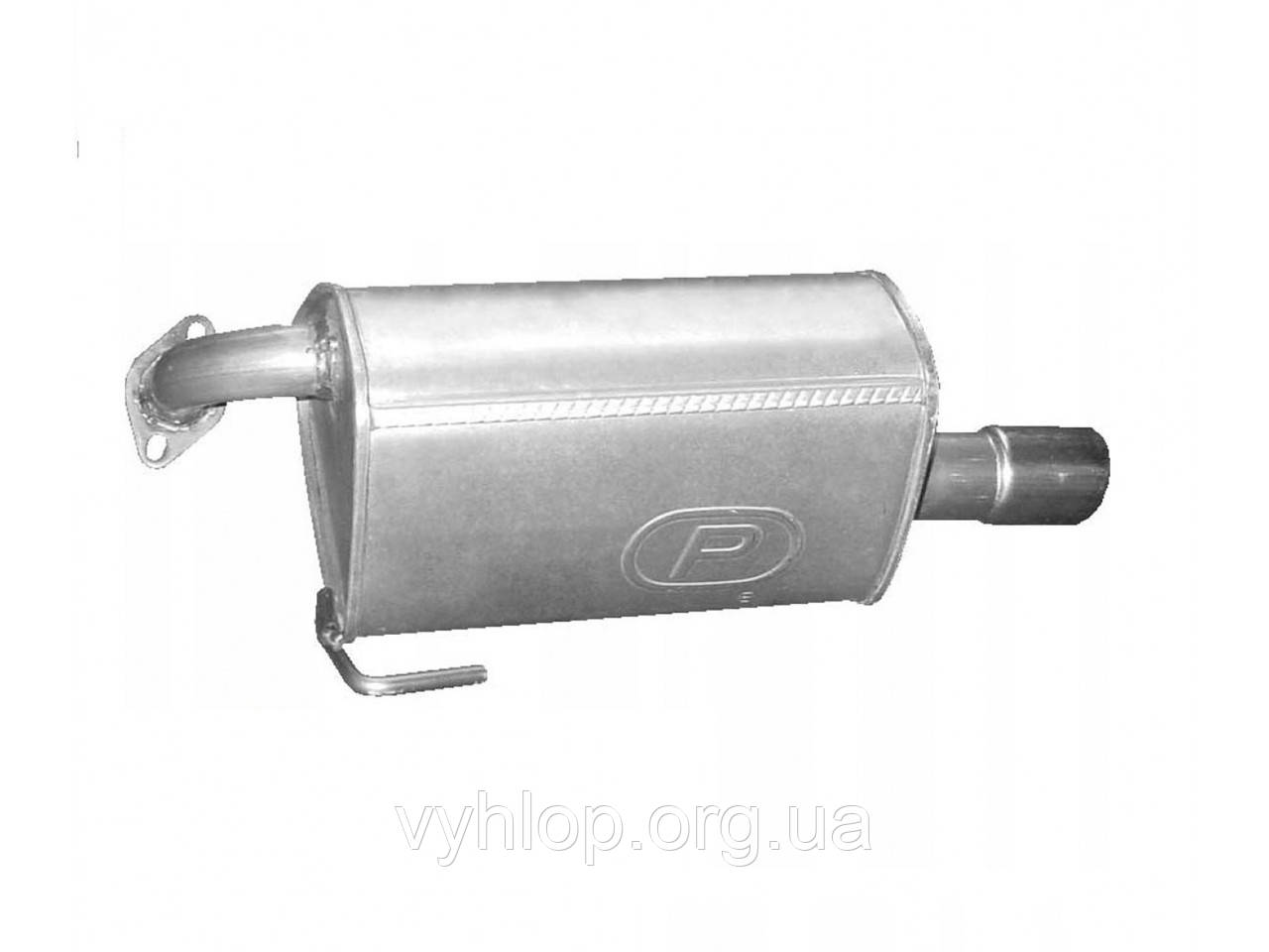 Глуштель (лівий) Субару Леґасі (Subaru Legacy) 3.6 - (46.49) Polmostrow алюмінізований