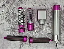 Стайлер для волосся 5 насадок у комплекті + чохол HAIR BRUSH Dayson YU227, фото 5