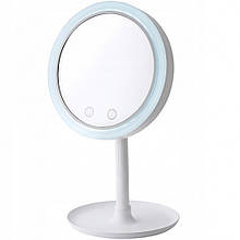 Кругле дзеркало з підсвічуванням і підставкою Beauty Breeze Mirror YU227