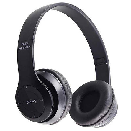 Навушники Beats solo 2 P47 бездротові 4.1+EDR Wireless headphones bluetooth чорні YU227, фото 2
