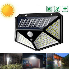 Вуличний світильник Solar Motion 100 LED на сонячній батареї YU227, фото 3